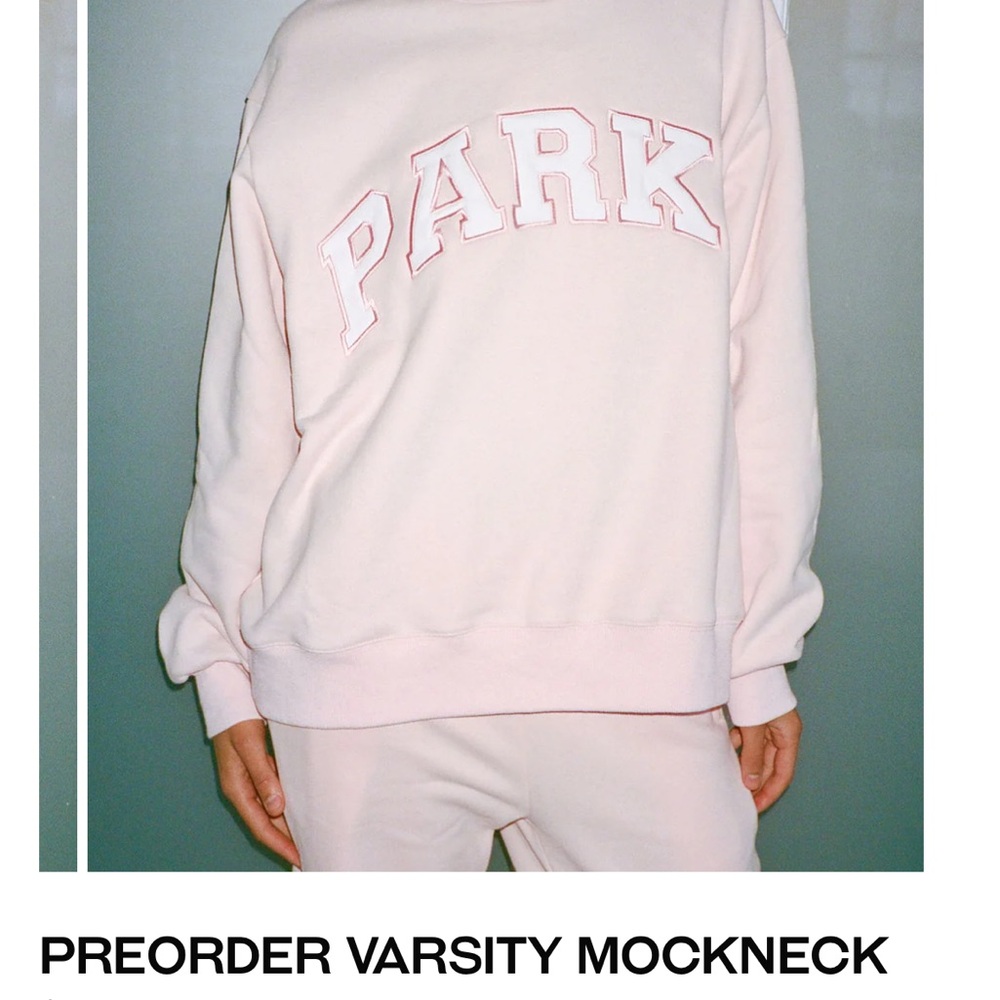 PARKE Varsity Mockneck (Valentines Collection) NWT